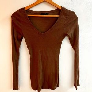 EXPRESS long sleeve top, size small